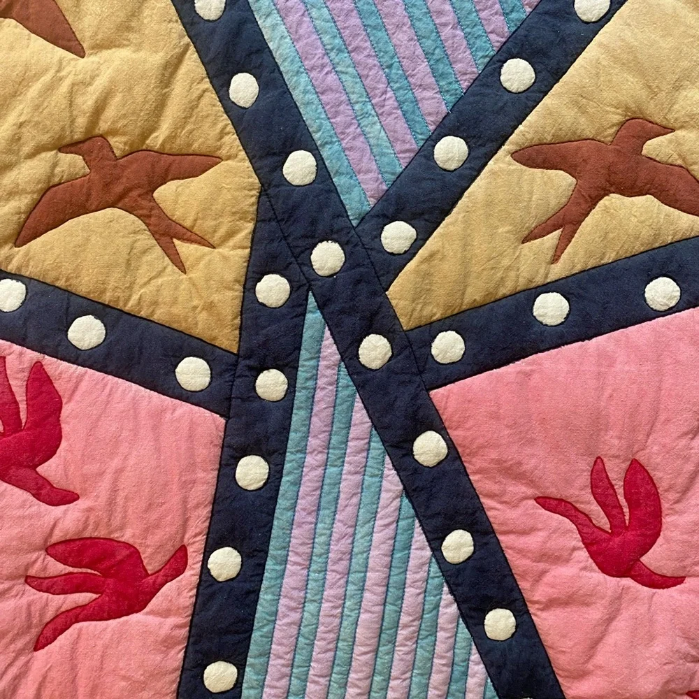 Vintage Couture‎ Colorblock Quilted Vest - Picture 6 of 16